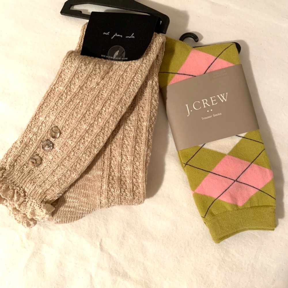 Urban Outfitters & J. Crew NEW Socks